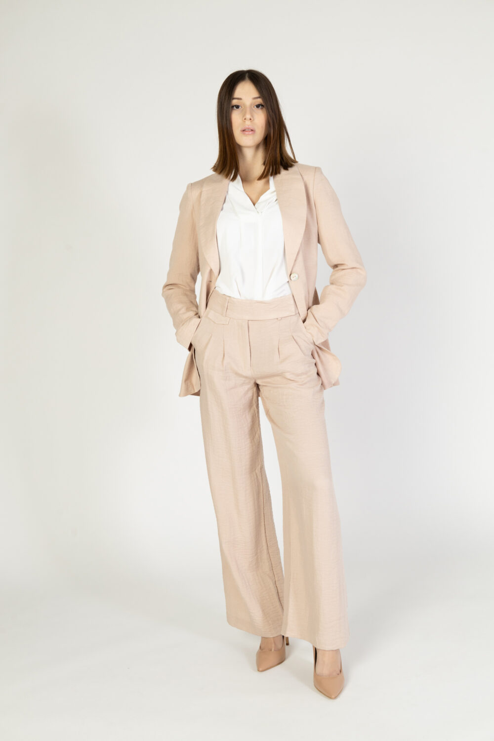 Giacca Vero Moda vmgimana wvn btq Rosa Cipria - Foto 6