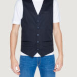 Gilet Casual Gianni Lupo Nero - Foto 1