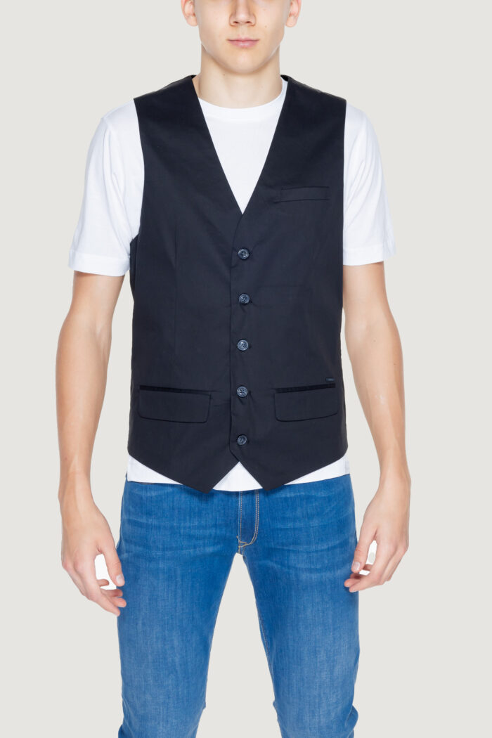 Gilet Casual Gianni Lupo  Nero