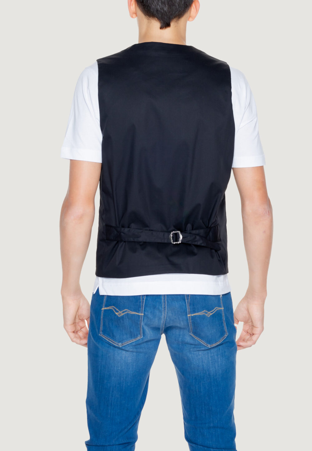 Gilet Casual Gianni Lupo Nero - Foto 2