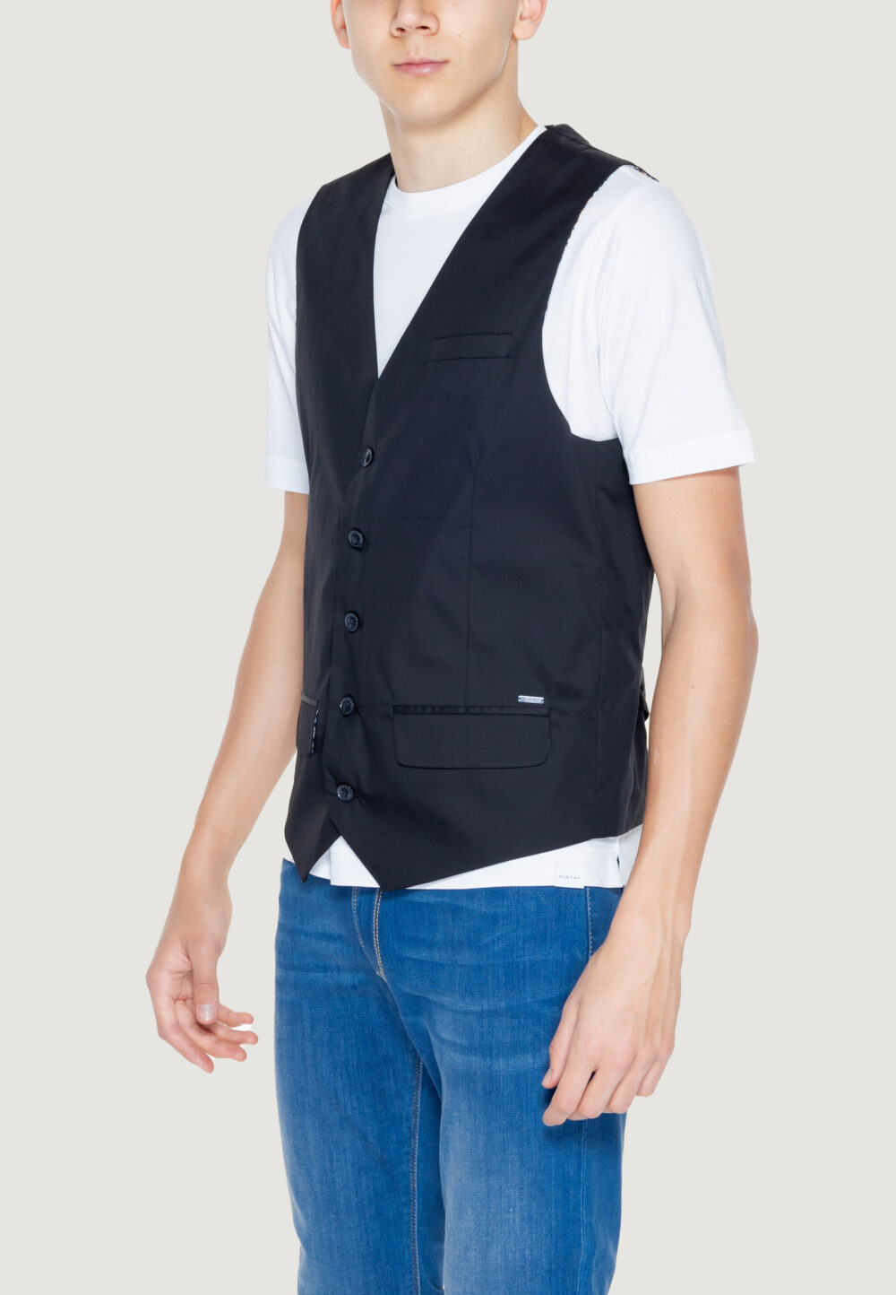 Gilet Casual Gianni Lupo Nero - Foto 4