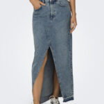 Gonna lunga Only onlalina leigh hw ex long dnm pim Blue Denim - Foto 1