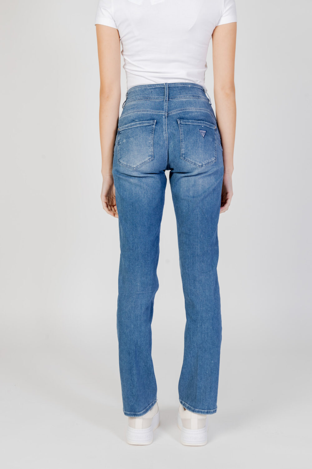 Jeans bootcut Guess shape up straight Denim - Foto 3