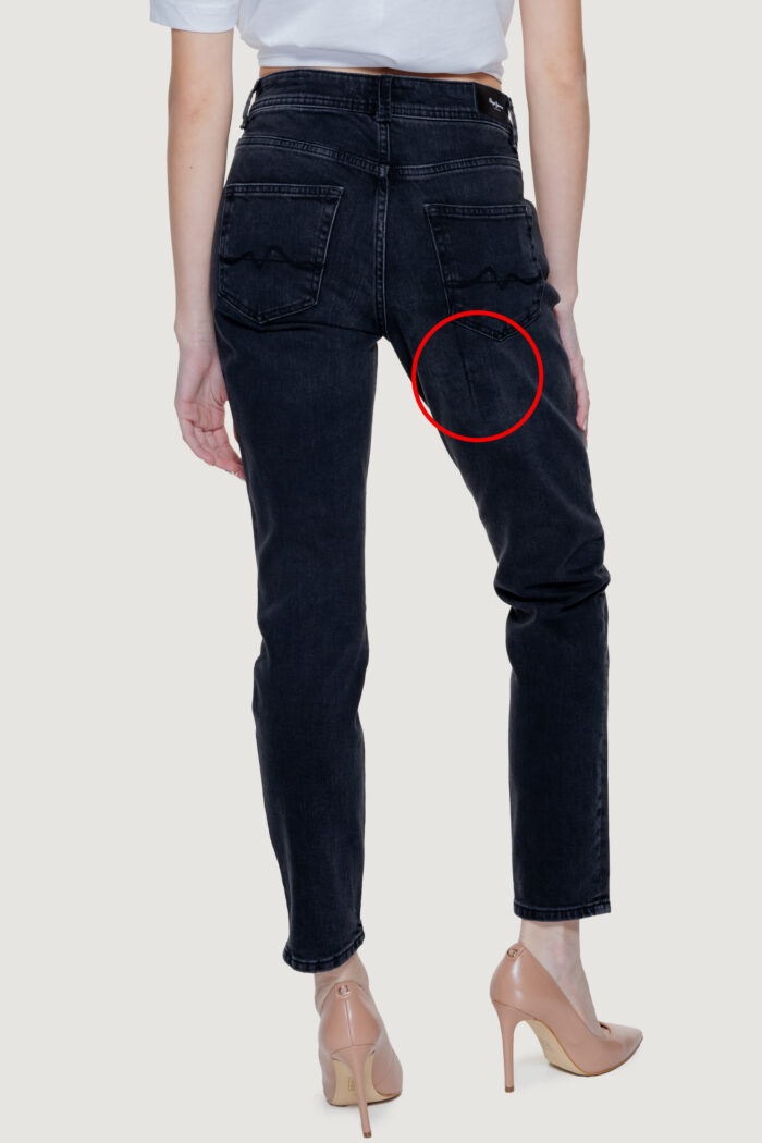 Jeans mom Pepe Jeans seconda scelta – violet Nero