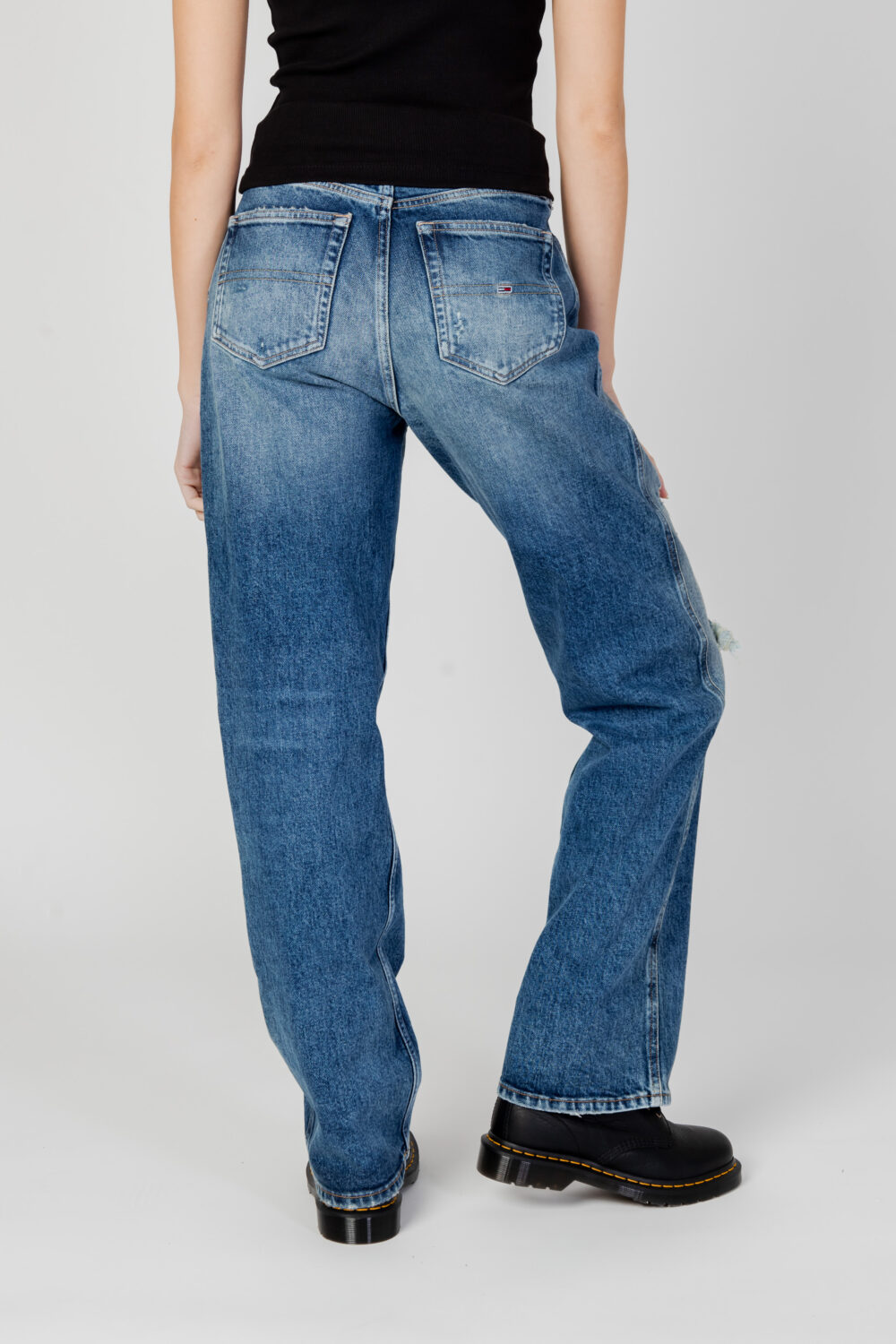 Jeans mom Tommy Hilfiger Jeans betsy md ls ah7130 Denim - Foto 3