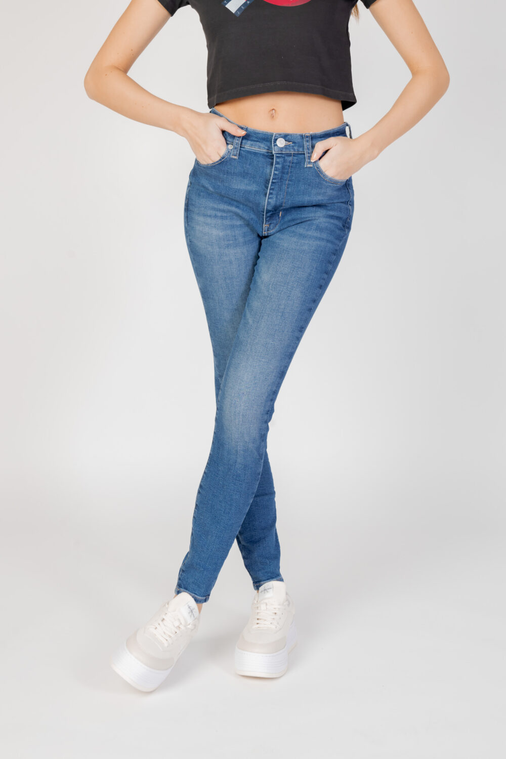 Jeans skinny Tommy Hilfiger Jeans sylvia hgh ah12 Denim - Foto 1