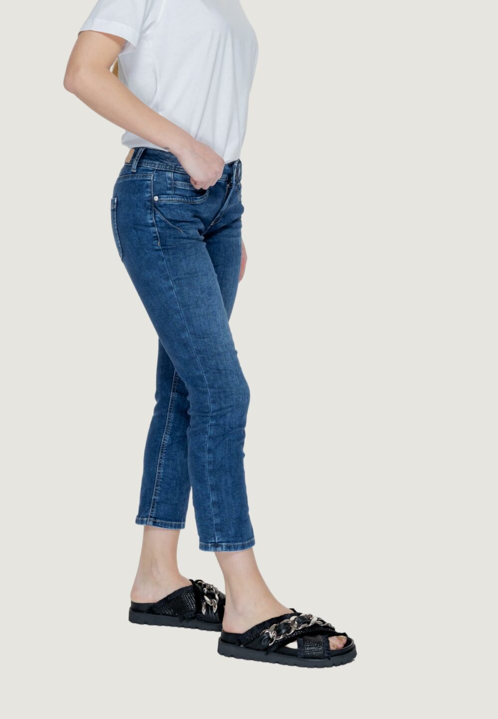 Jeans slim Street One Denim - Foto 4