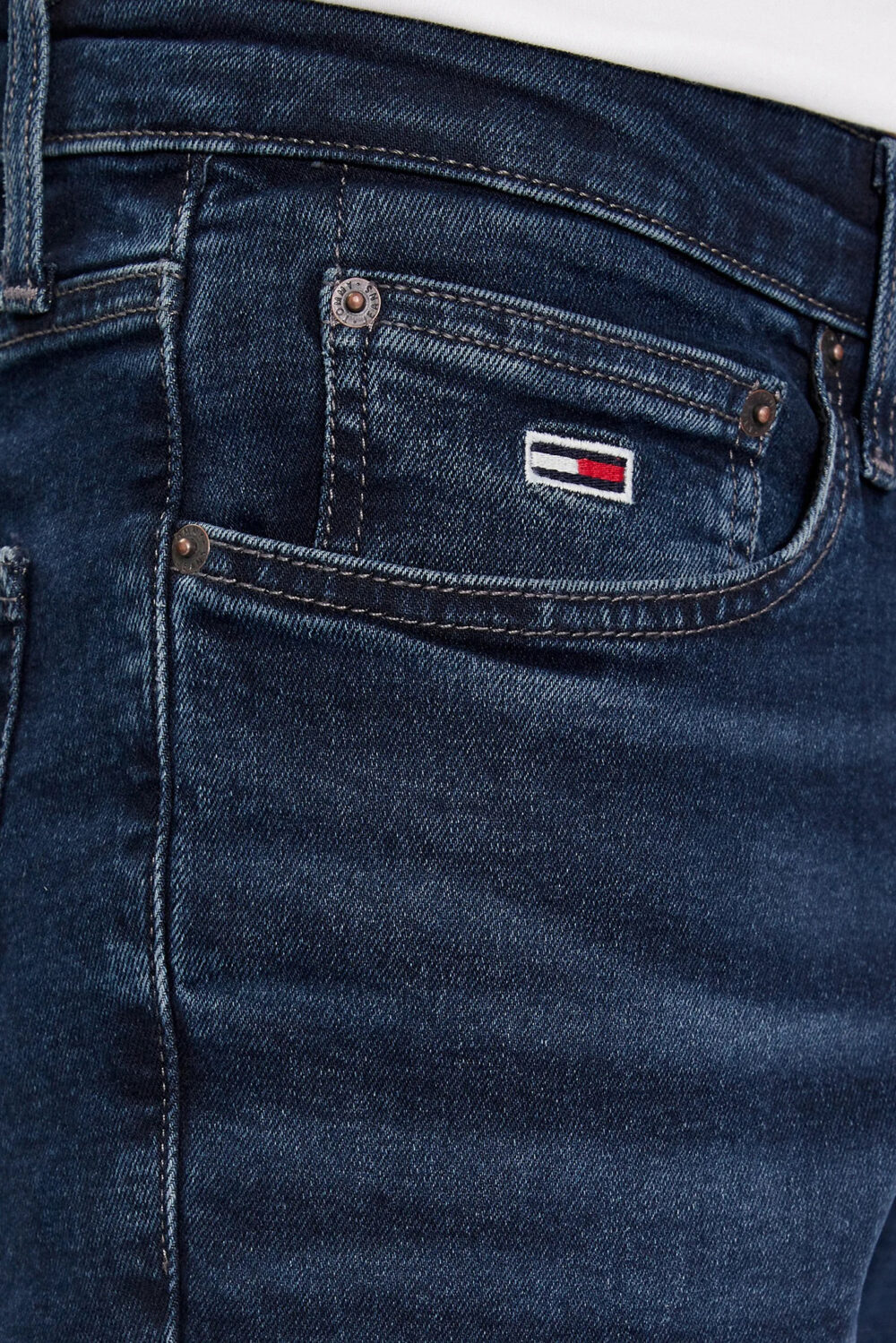 Jeans slim Tommy Hilfiger Jeans scanton ah1267k Denim scuro - Foto 2