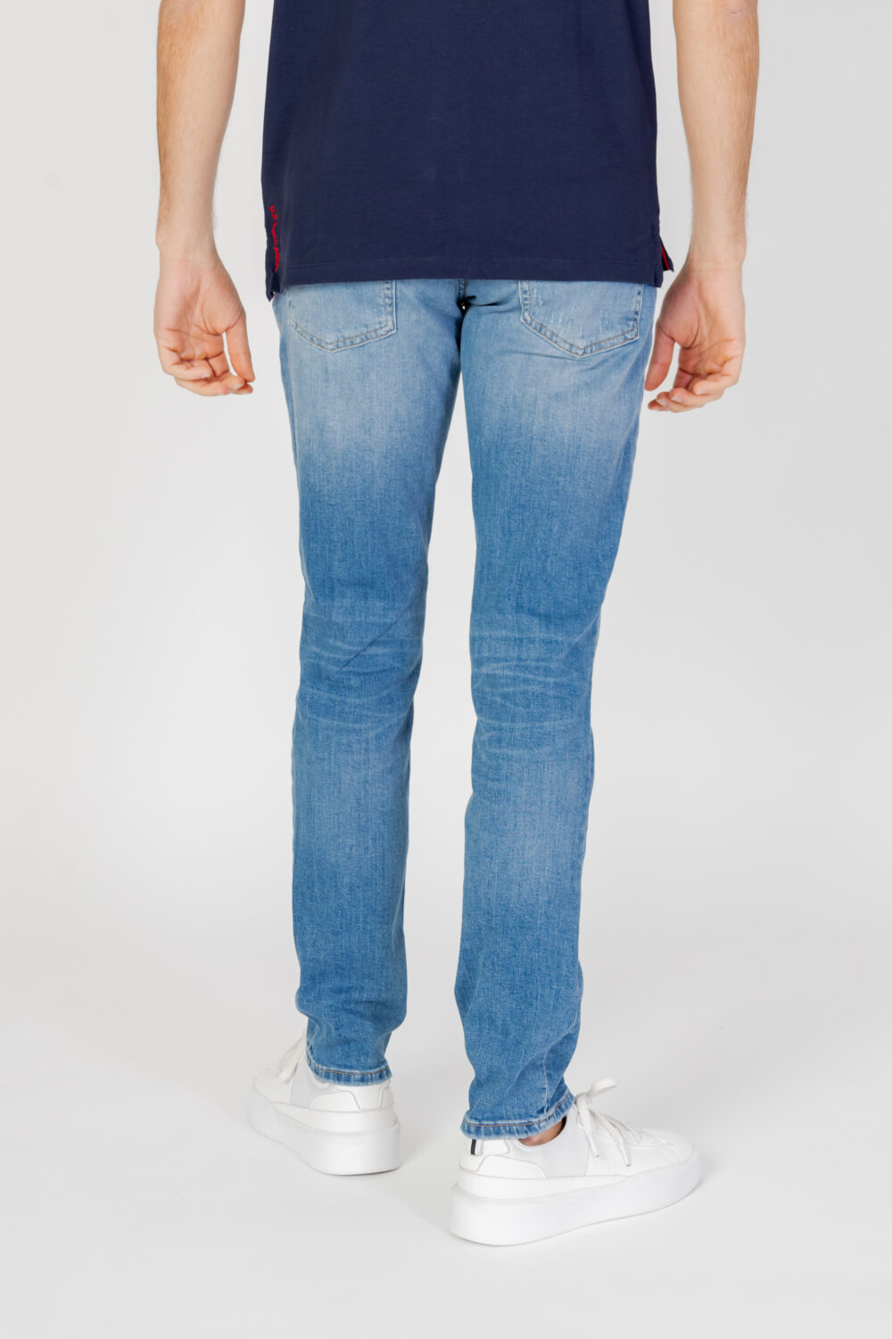 Jeans Tapered Antony Morato ozzy Denim chiaro - Foto 3