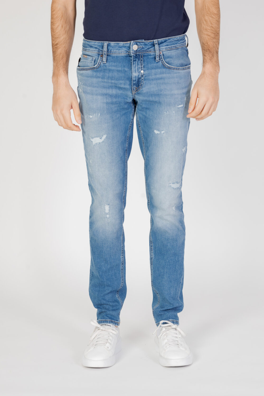 Jeans Tapered Antony Morato ozzy Denim chiaro - Foto 7