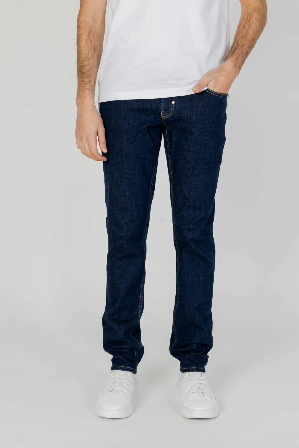 Jeans Tapered Antony Morato Denim scuro - Foto 1