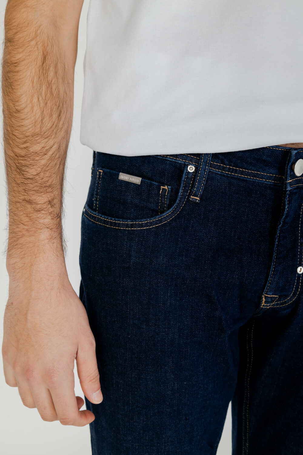 Jeans Tapered Antony Morato Denim scuro - Foto 2