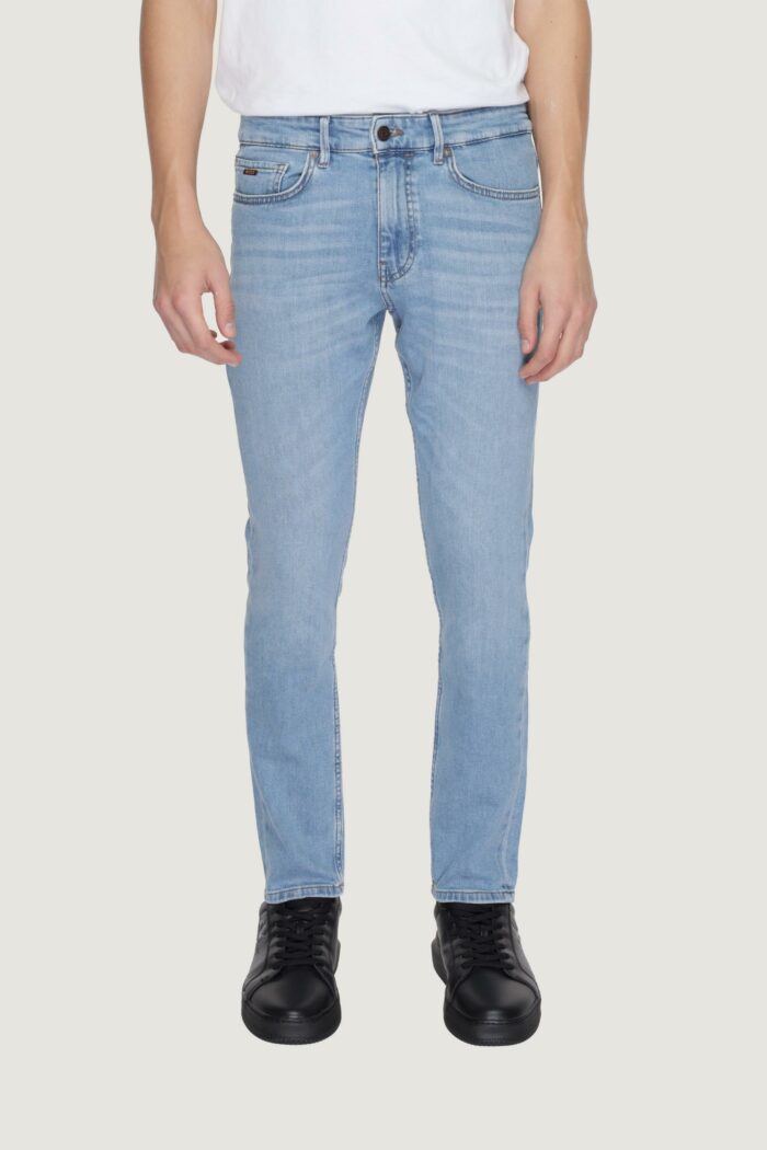 Jeans Tapered Boss delano bc-c 10253228 02 Denim chiaro