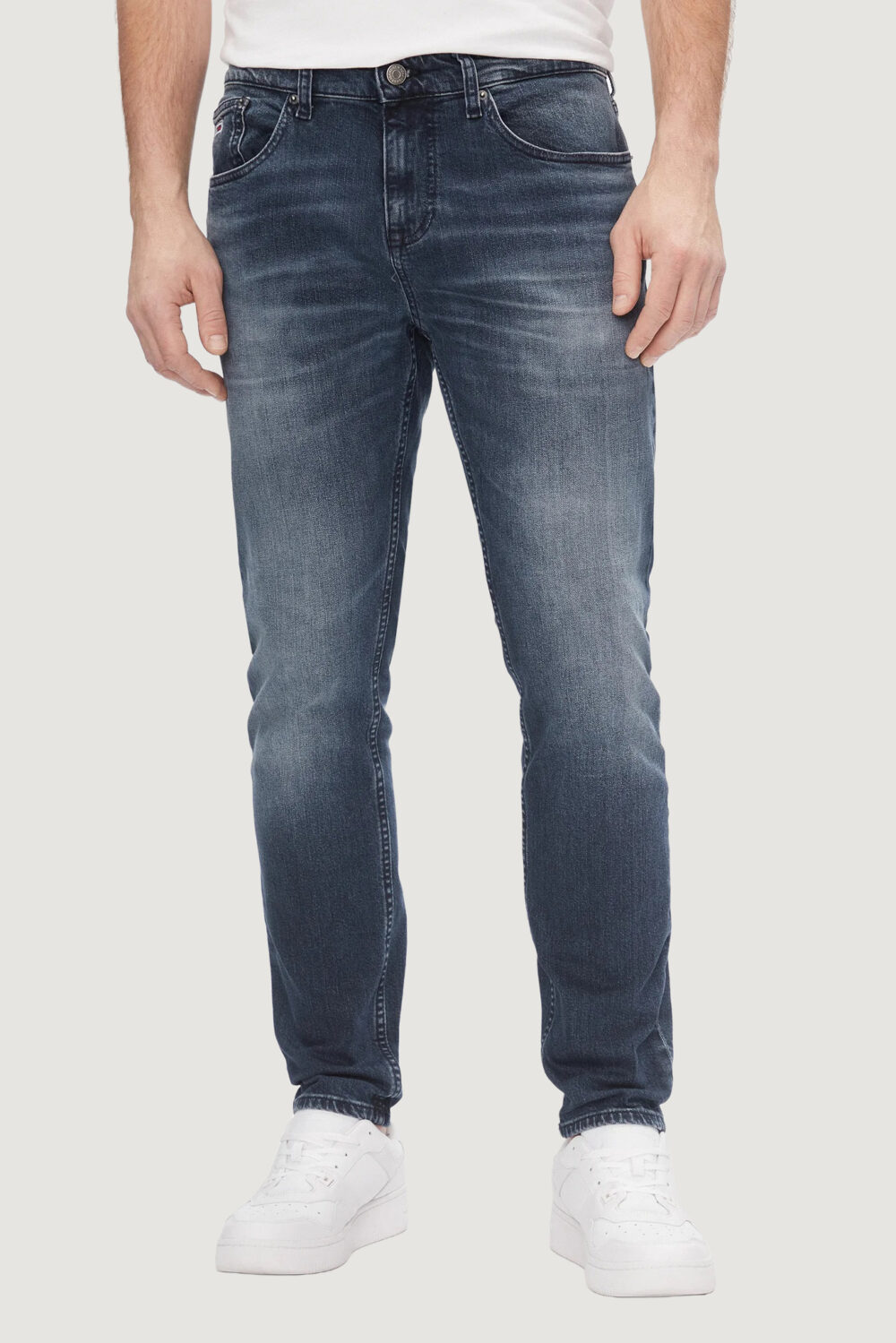 Jeans Tapered Tommy Hilfiger Jeans austin tprd ah5 Denim scuro - Foto 1