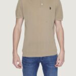 Maglia in filo manica corta U.S. Polo Assn. wail Beige scuro - Foto 1