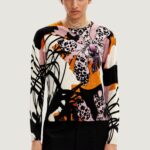 Maglia Desigual orquidea lacroix Beige - Foto 1