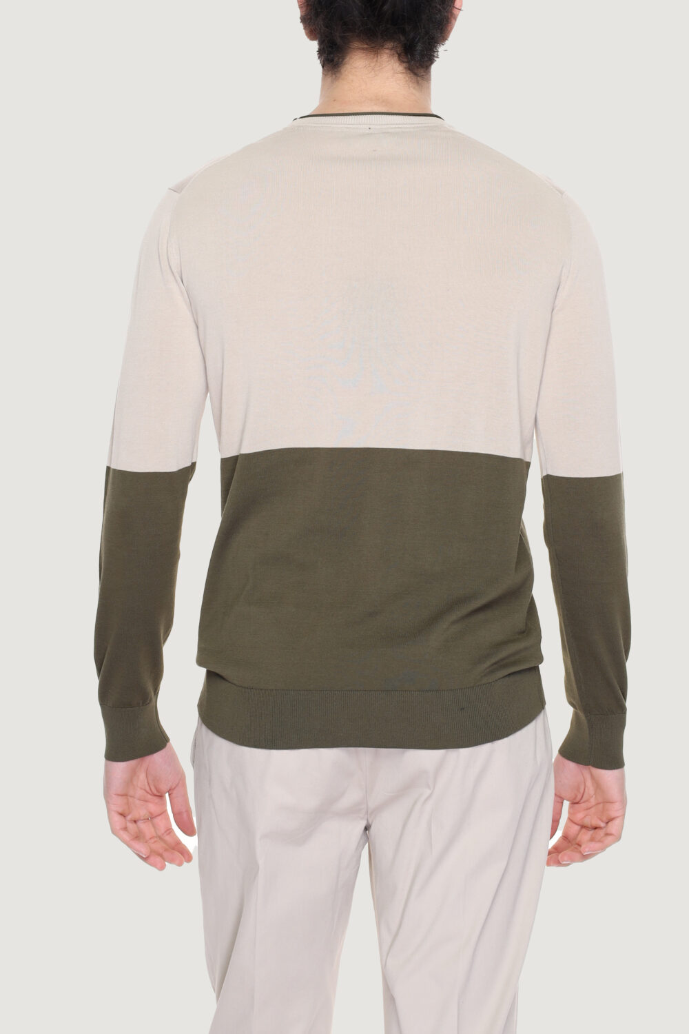 Maglia Liu-Jo giro longstripe Beige - Foto 2