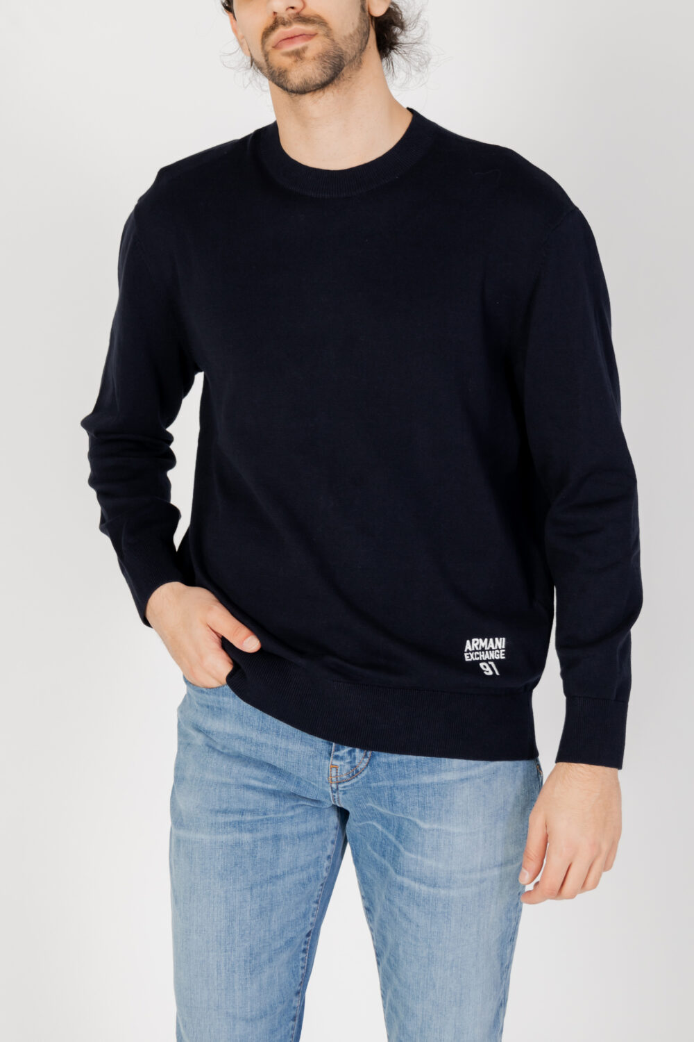 Maglione Armani Exchange Blu - Foto 1