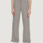 Pantaloni a palazzo Jacqueline de Yong jdytheis life wide slit pant wvn noos Beige scuro - Foto 1