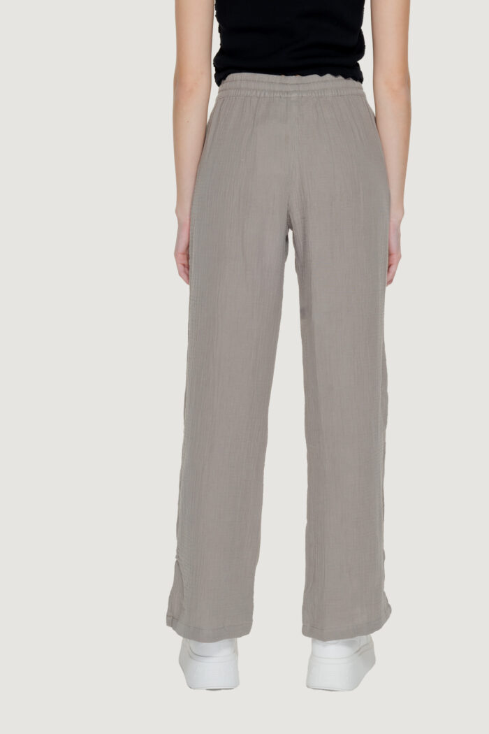 Pantaloni a palazzo Jacqueline de Yong jdytheis life wide slit pant wvn noos Beige scuro