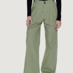 Pantaloni a palazzo Only onlettie hw pleat wide cc Verde Oliva - Foto 1