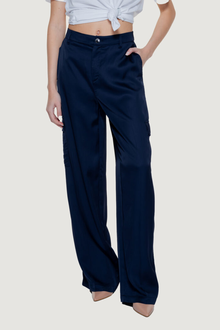 Pantaloni a palazzo Street One  Blu