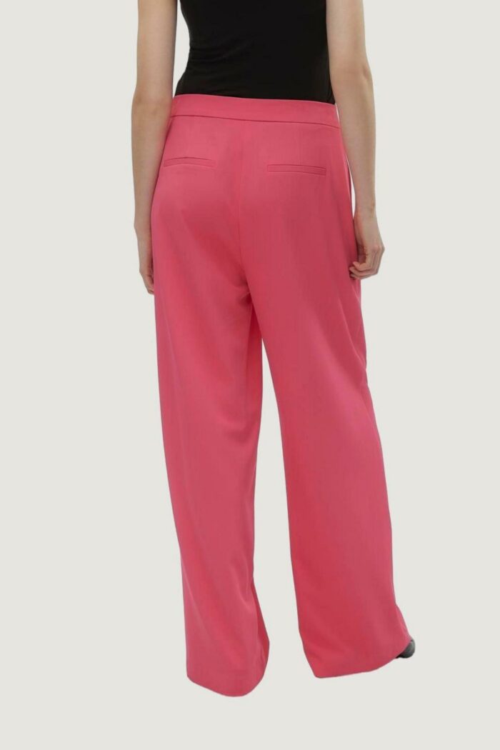 Pantaloni a palazzo Vero Moda vmcharity mw super wide adj waist Fuxia