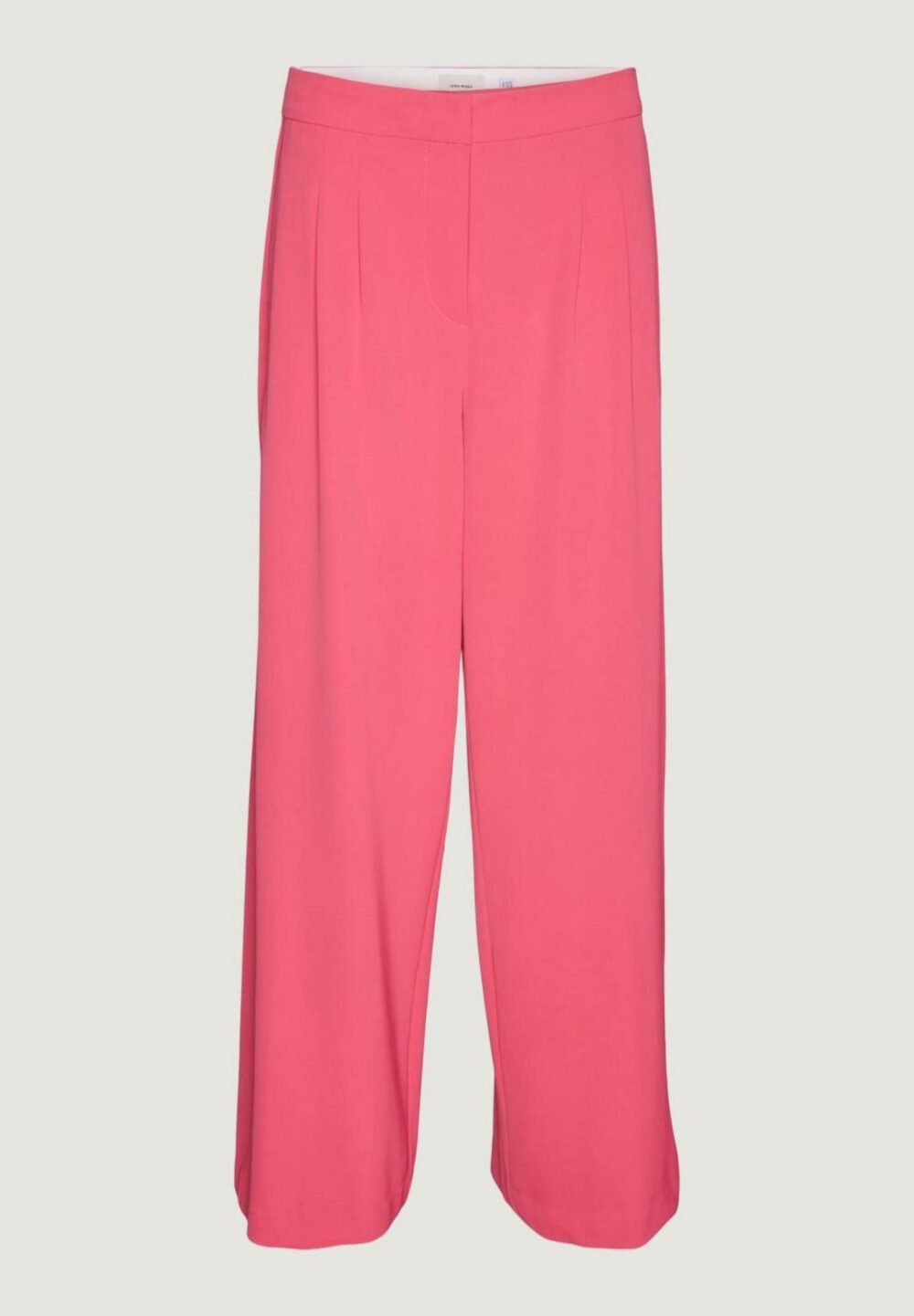 Pantaloni a palazzo Vero Moda vmcharity mw super wide adj waist Fuxia - Foto 6