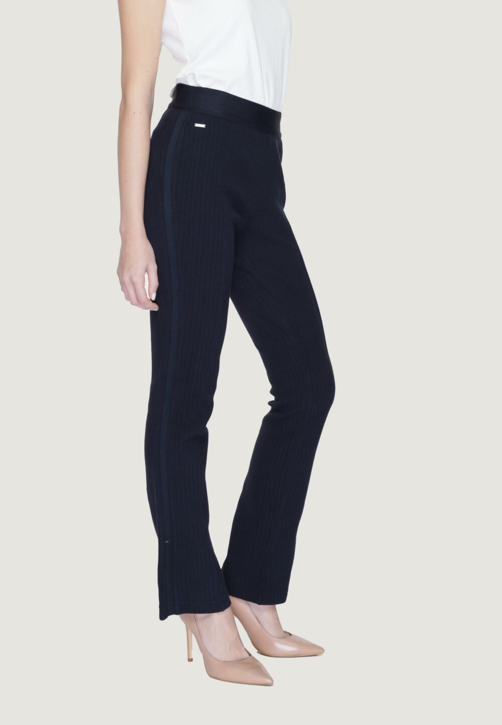 Pantaloni bootcut Street One Blue scuro - Foto 4