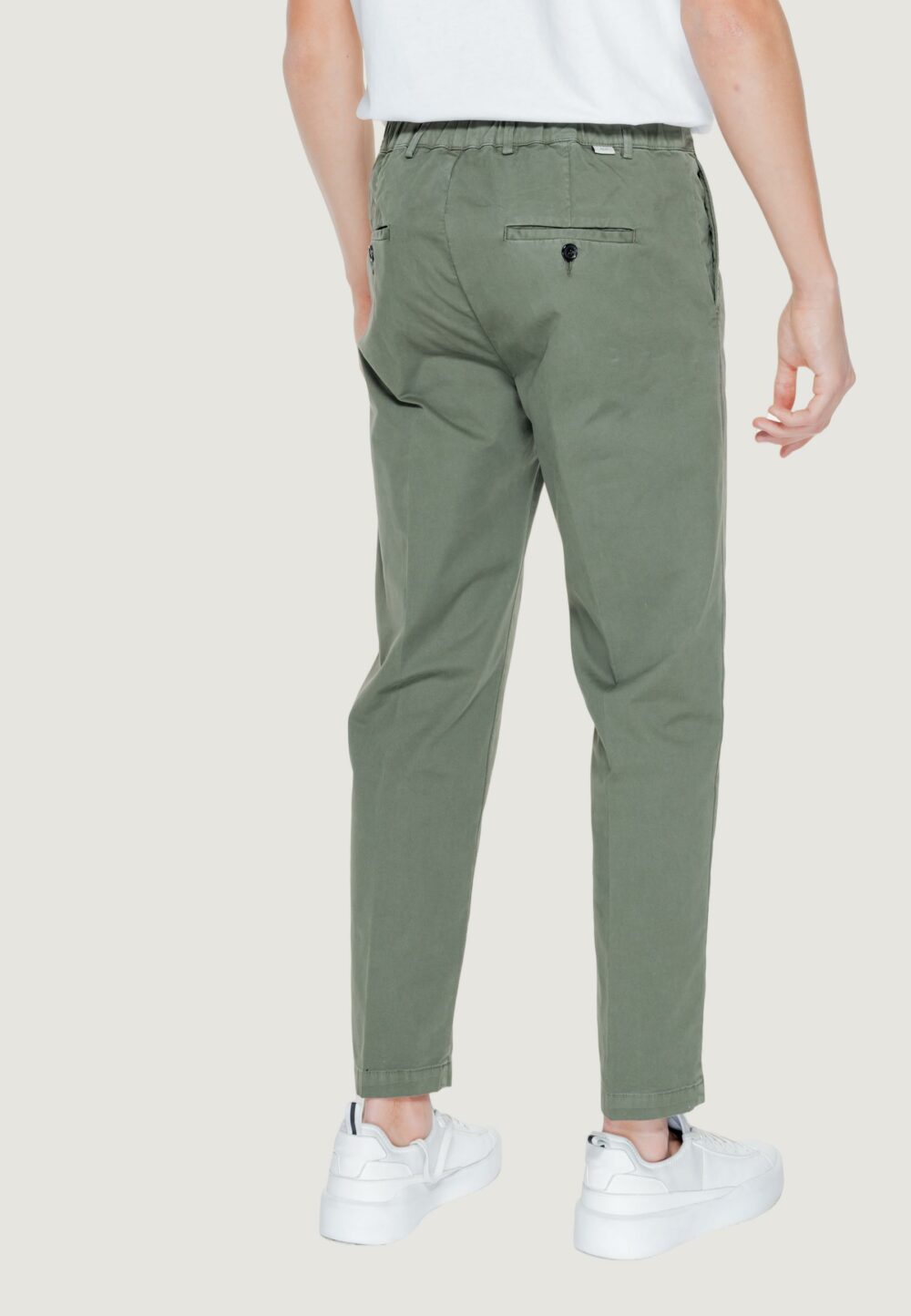 Pantaloni Liu-Jo denvertric Verde Oliva - Foto 4