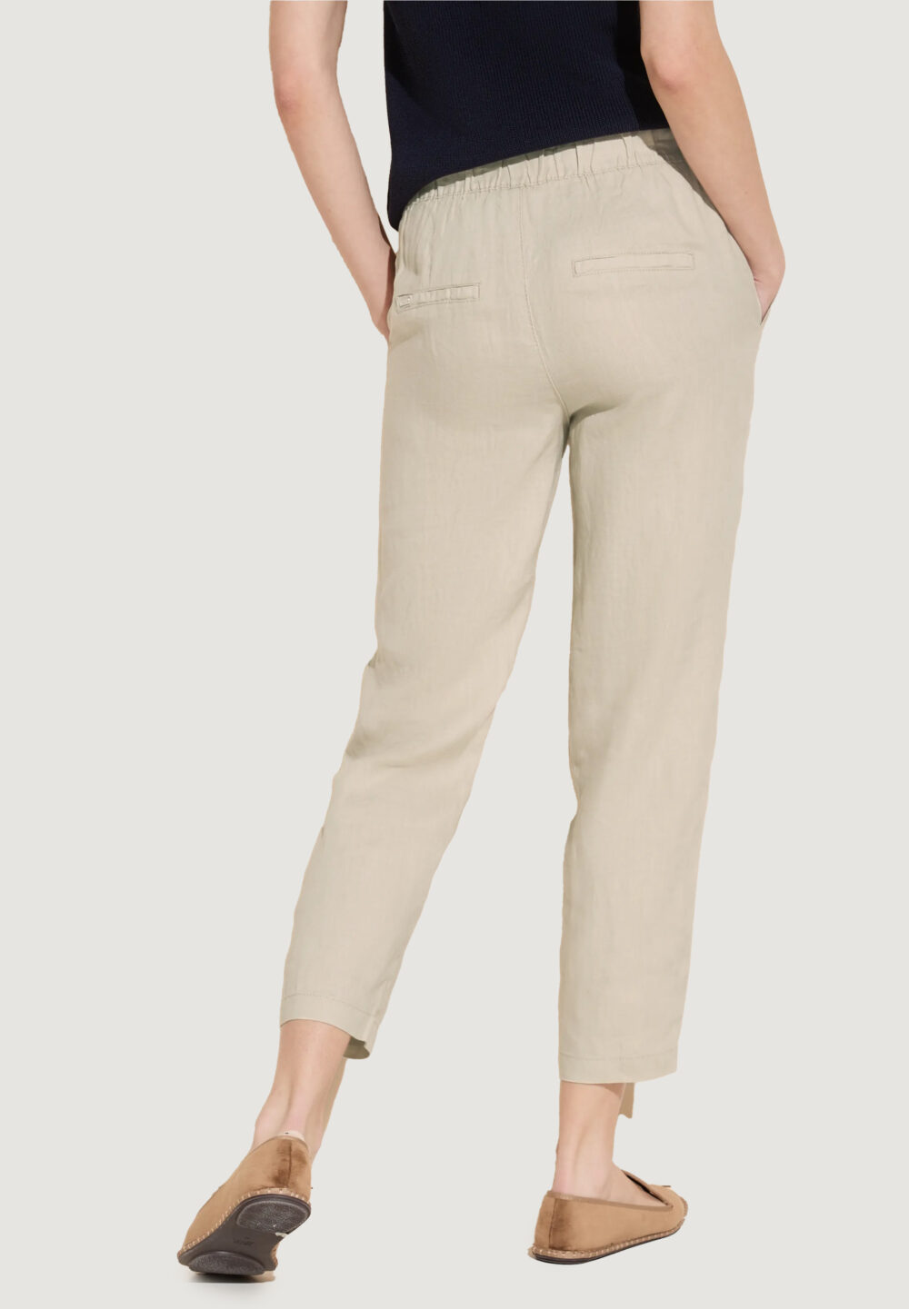 Pantaloni regular Street One Beige - Foto 4