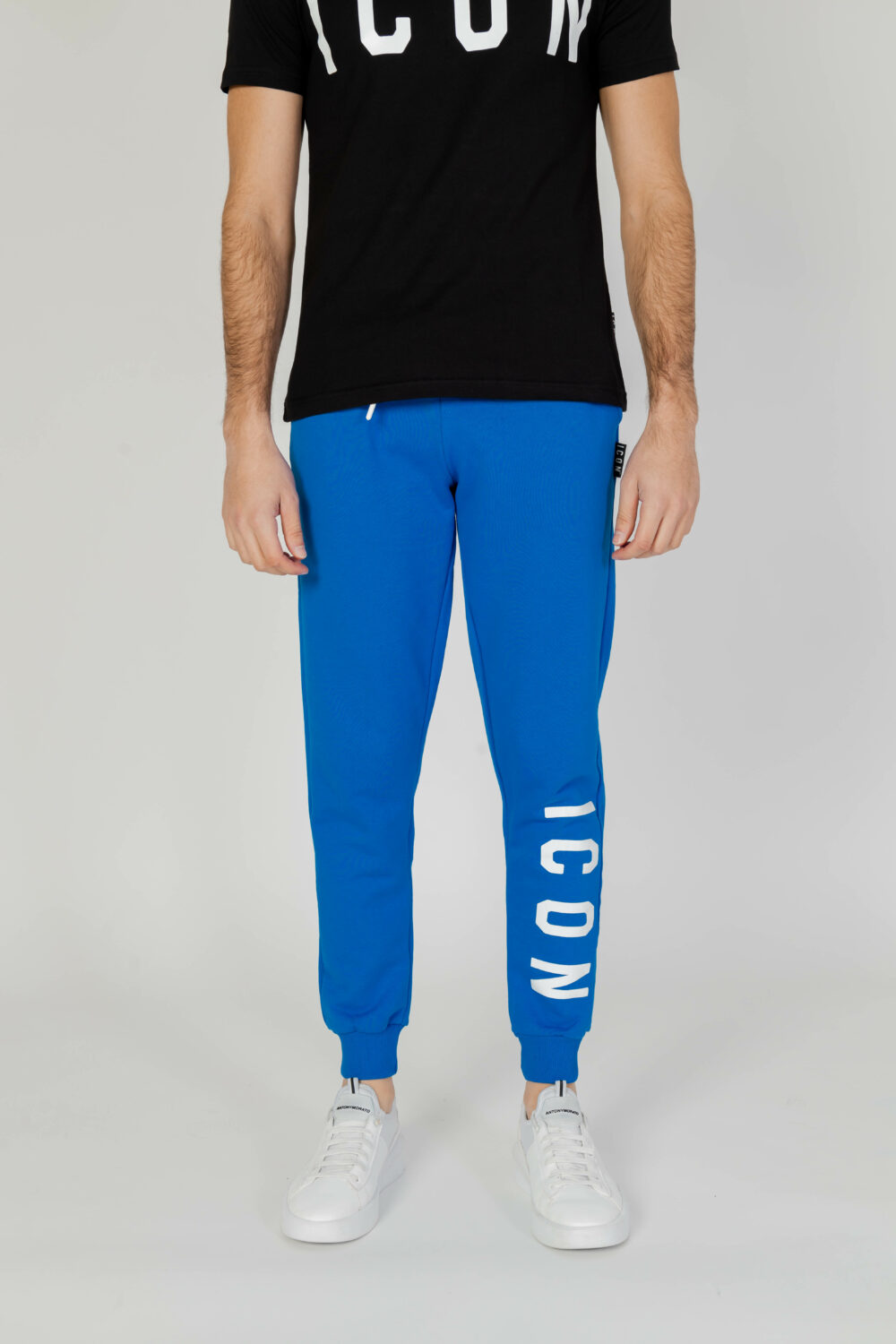 Pantaloni sportivi Icon Azzurro - Foto 5