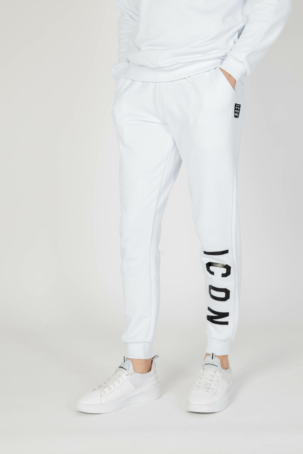 Pantaloni sportivi Icon Bianco - Foto 6