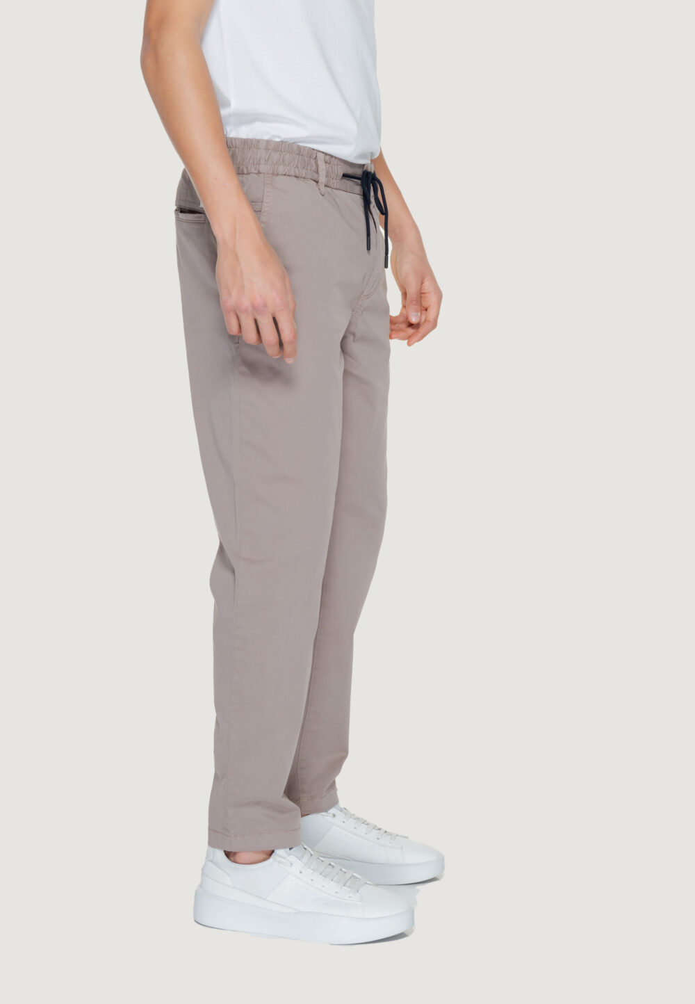 Pantaloni tapered Boss chino-tapered-ds-2 10248647 01 Marrone - Foto 3