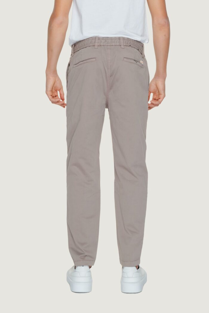 Pantaloni tapered Boss chino-tapered-ds-2 10248647 01 Marrone