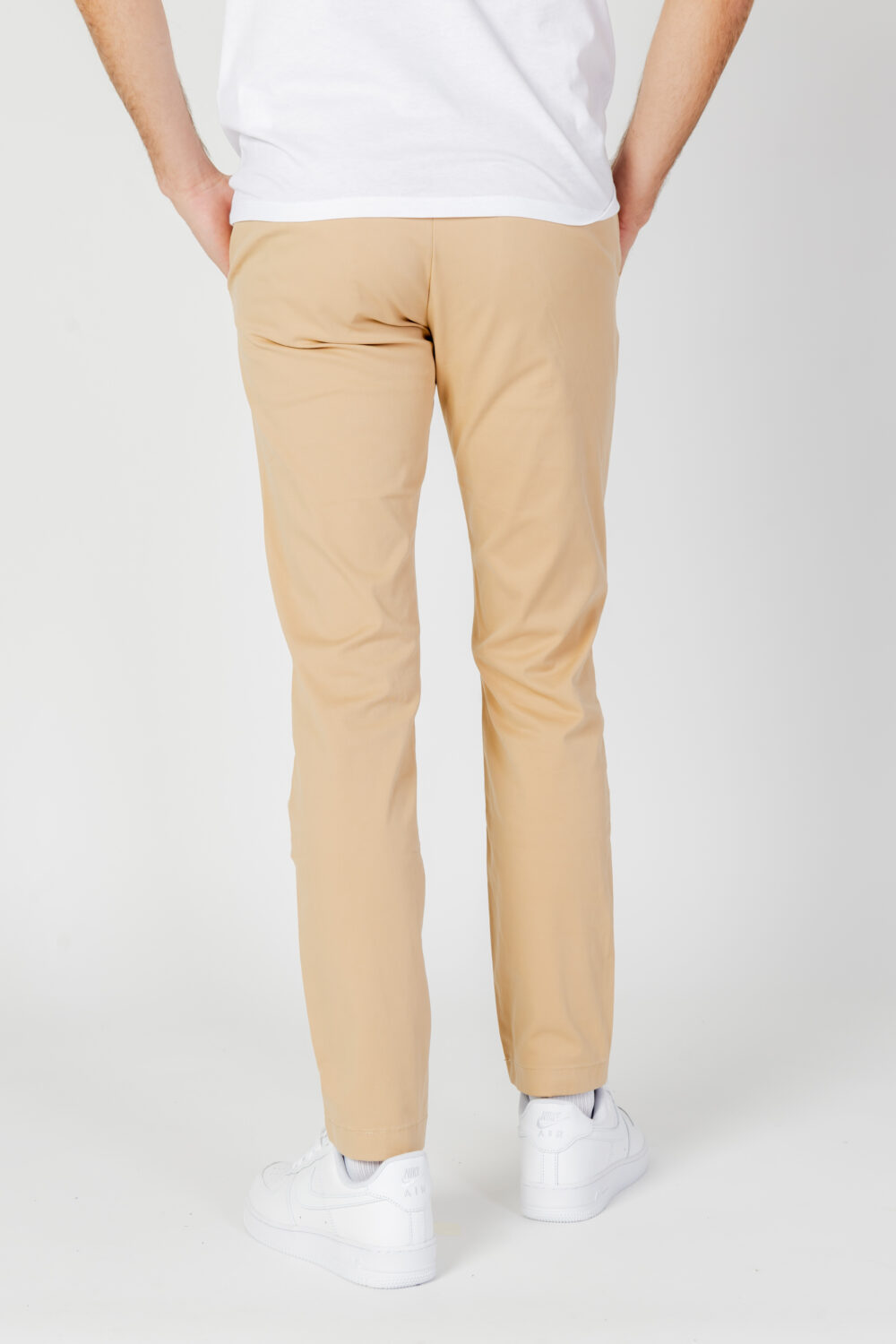 Pantaloni tapered Tommy Hilfiger Jeans austin chino Beige - Foto 3