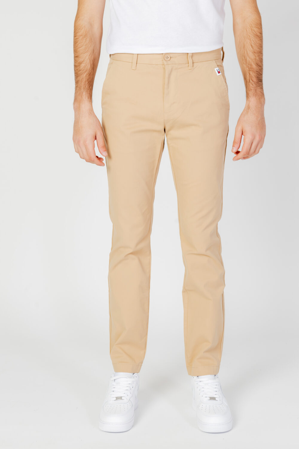 Pantaloni tapered Tommy Hilfiger Jeans austin chino Beige - Foto 5