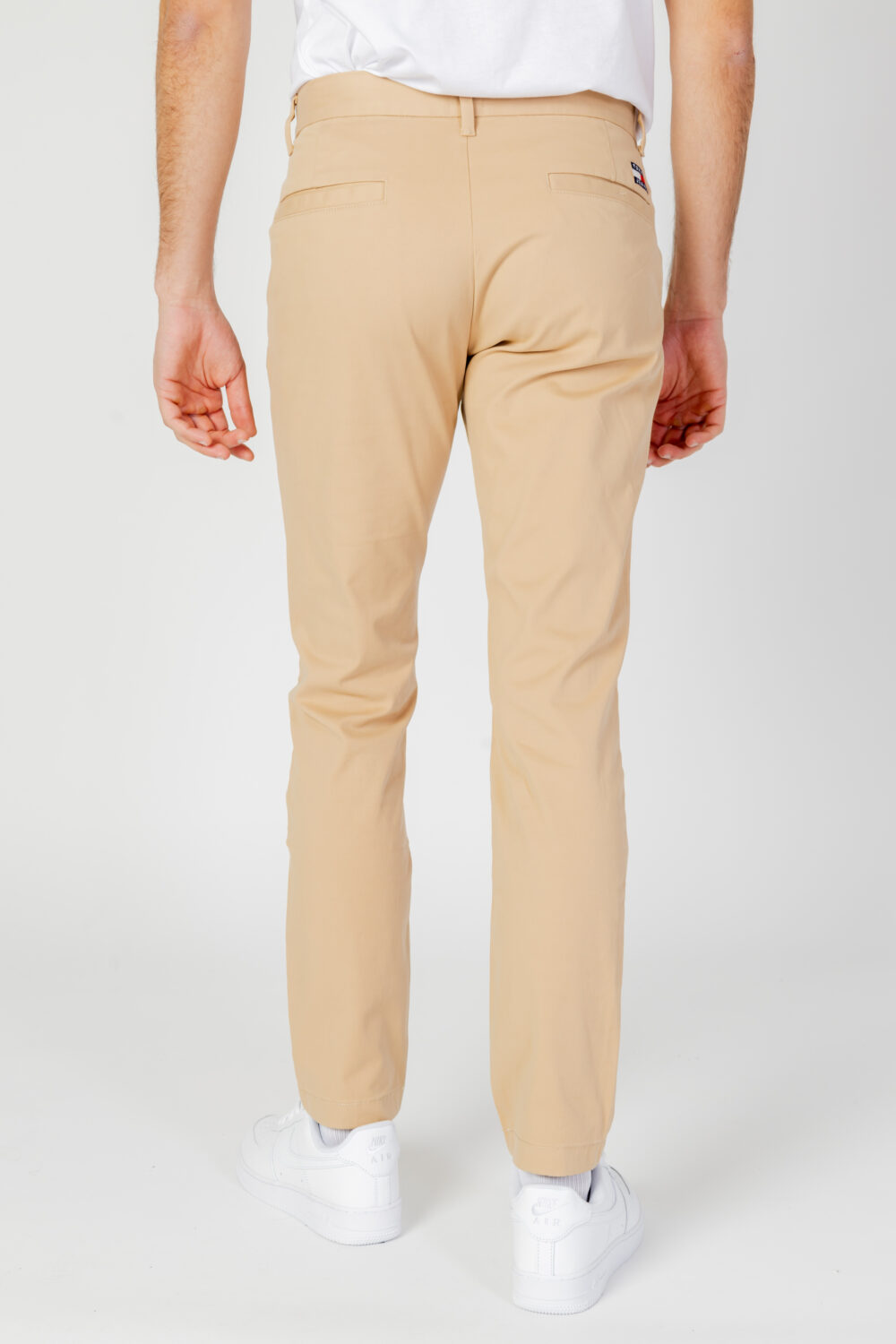 Pantaloni tapered Tommy Hilfiger Jeans austin chino Beige - Foto 6