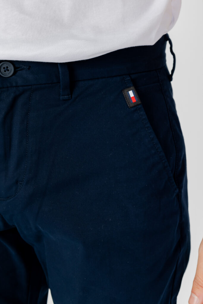 Pantaloni tapered Tommy Hilfiger Jeans austin chino Blu