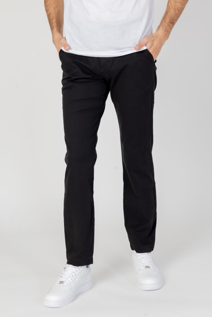 Pantaloni tapered Tommy Hilfiger Jeans austin chino Nero