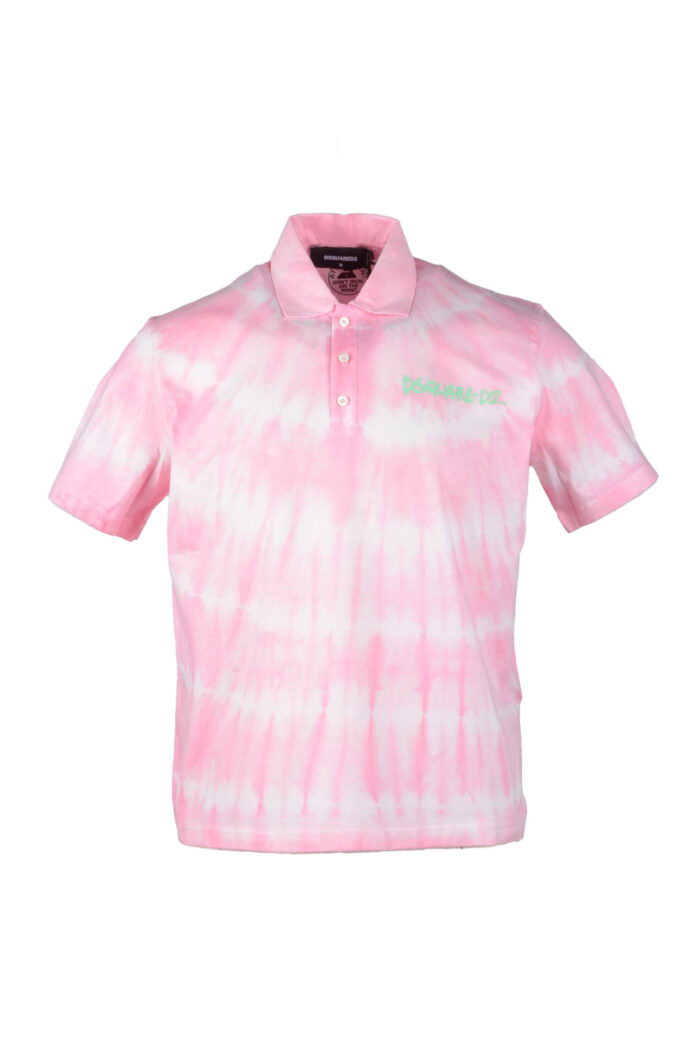 Polo manica corta Dsquared2  Rosa