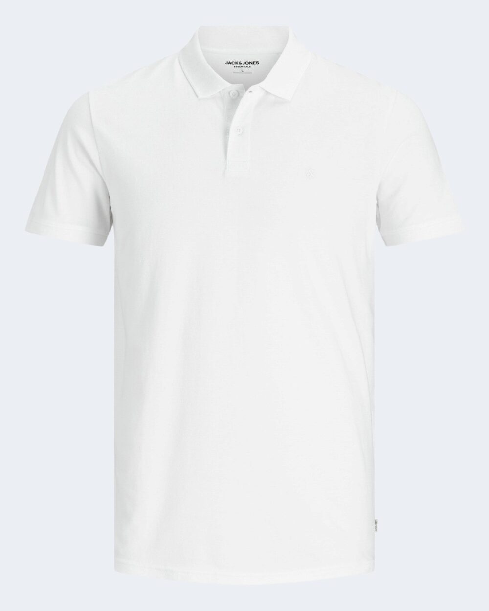 Polo manica corta Jack Jones noos - jjebasic polo ss noos Bianco - Foto 4