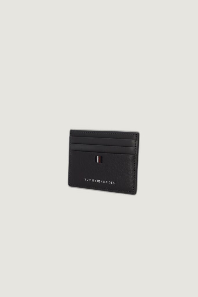 Portacarte Tommy Hilfiger central cc Grigio