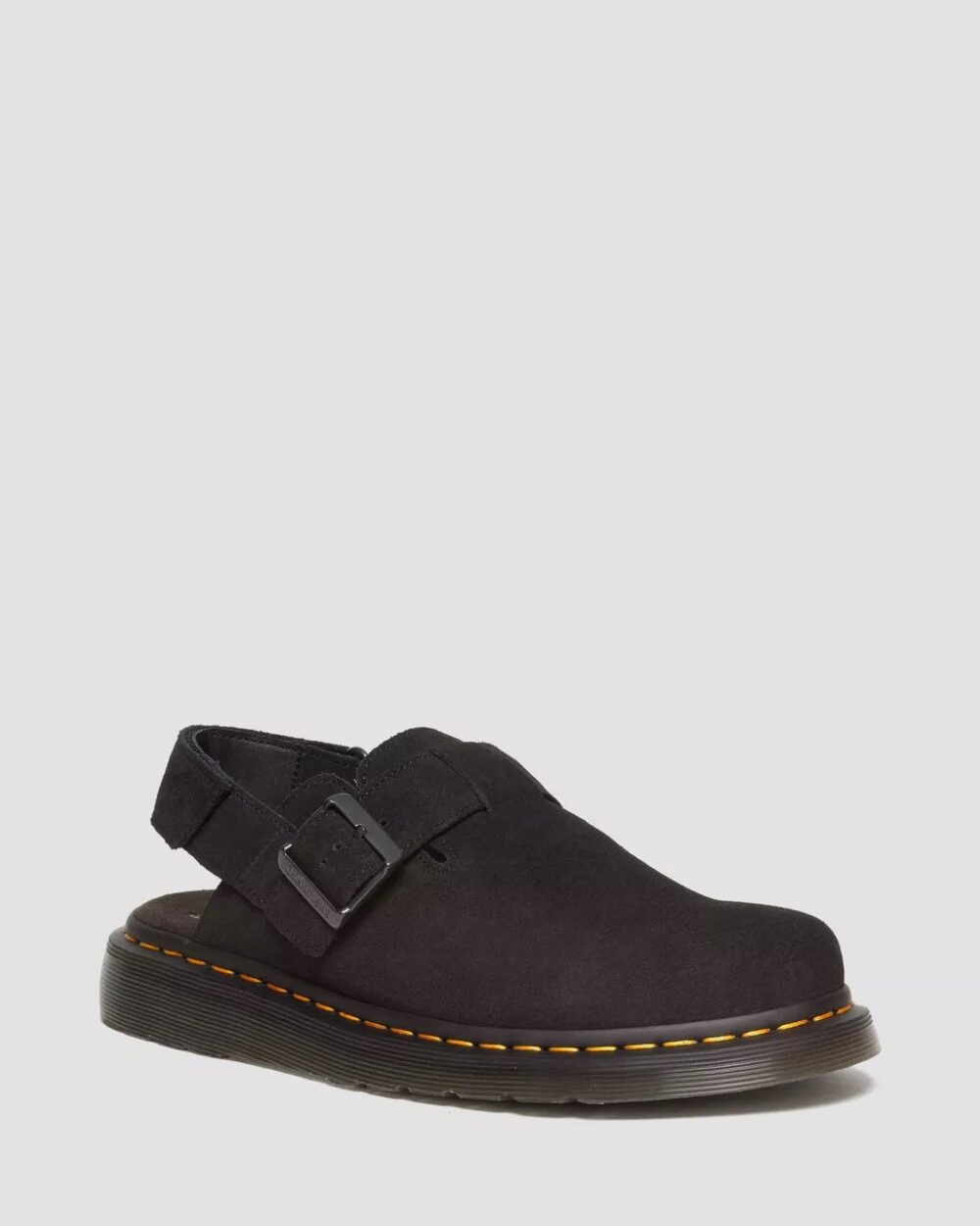 Sandali Dr. Martens jorge ii e.h suede unisex Nero - Foto 1