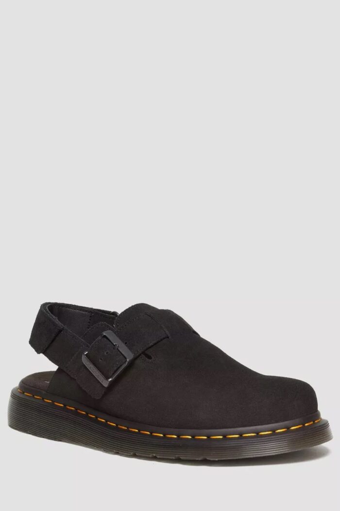 Sandali Dr. Martens jorge ii e.h suede unisex Nero