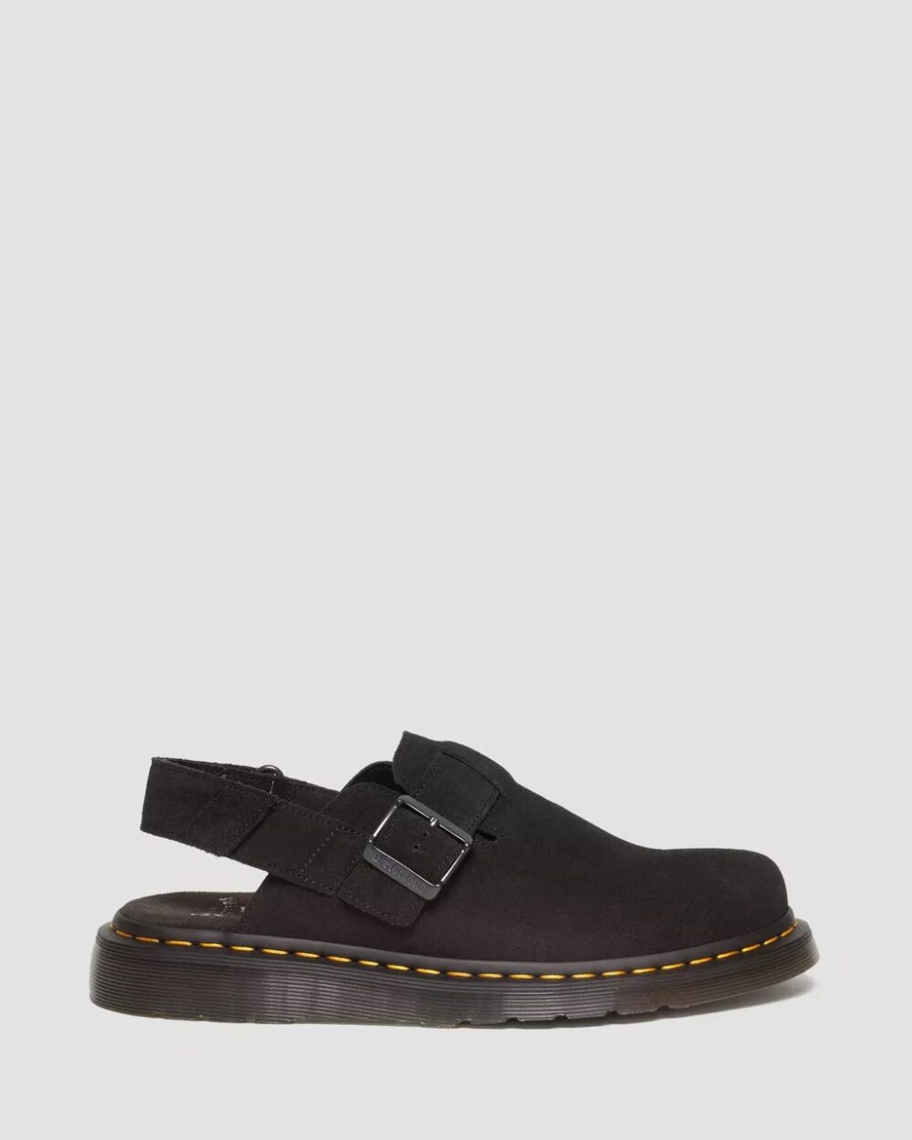 Sandali Dr. Martens jorge ii e.h suede unisex Nero - Foto 7