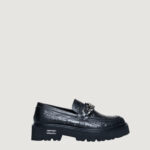 Scarpe basse Cult slash 3194 low w flower perf.leather Nero - Foto 1