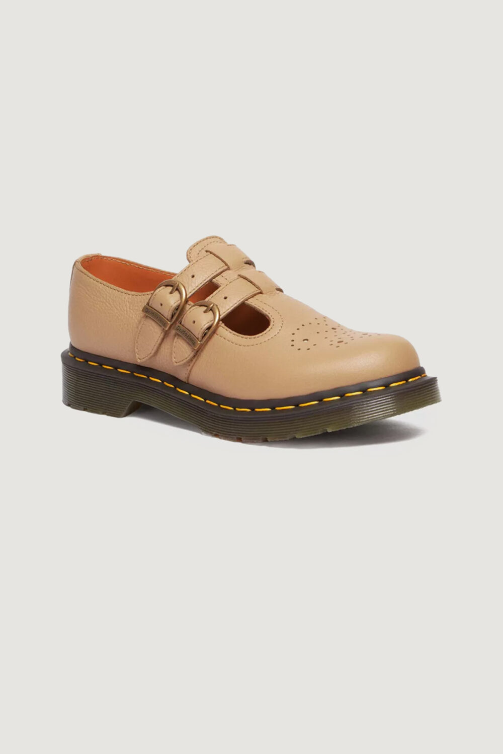 Scarpe basse Dr. Martens 8065 mary jane virginia Beige - Foto 1