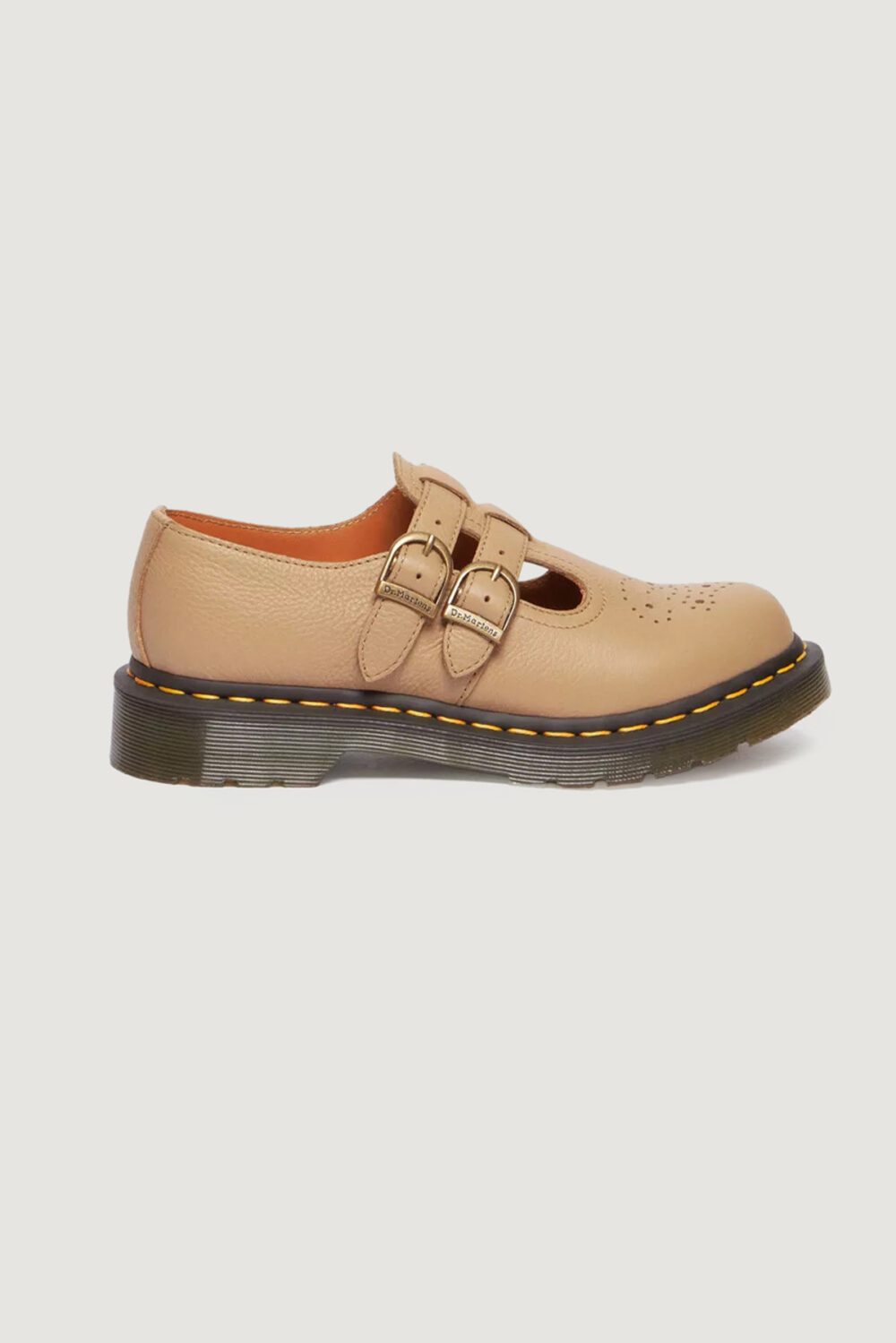 Scarpe basse Dr. Martens 8065 mary jane virginia Beige - Foto 4