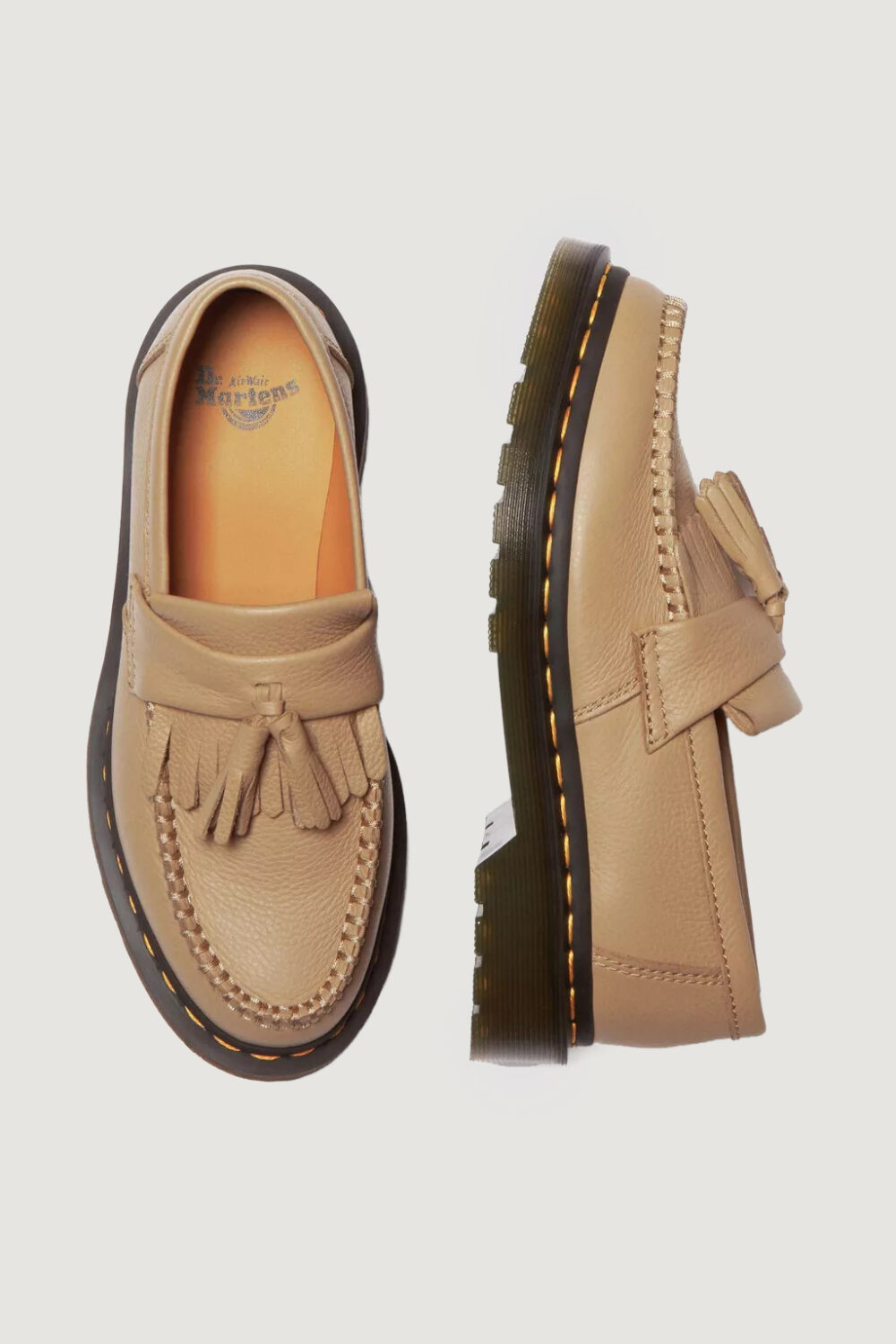 Scarpe basse Dr. Martens adrian virginia Beige - Foto 9